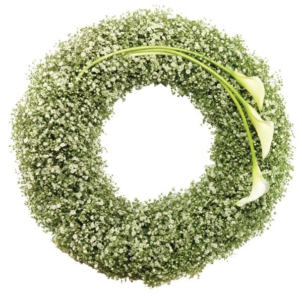 WR5 Gypsophila Wreath