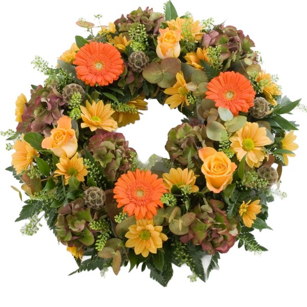 WR8 Loose Autumnal Wreath