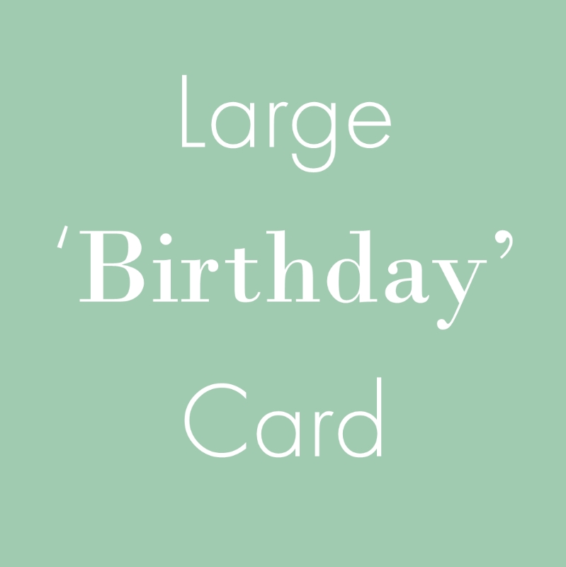 BIRTHDAY CARD