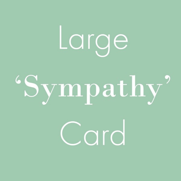 SYMPATHY CARD