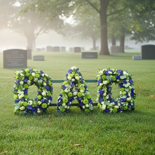 DAD LOOSE STYLE BLUE & GREEN