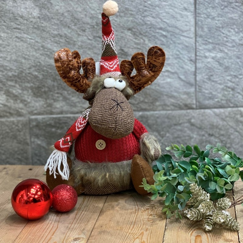 reindeer soft toy