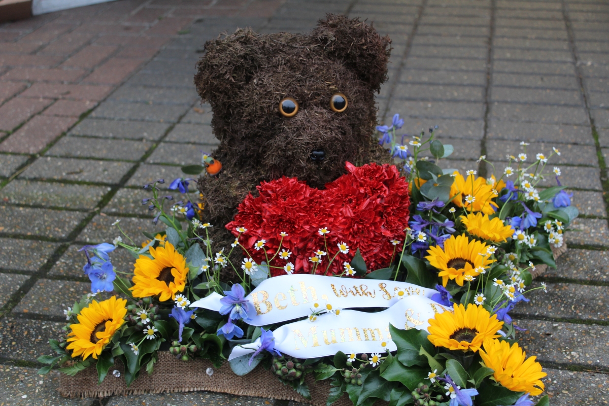 3D TEDDY   SUNFLOWER
