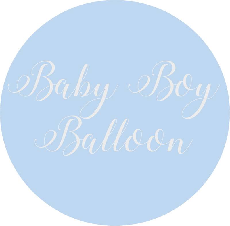 BABY BOY BALLOON