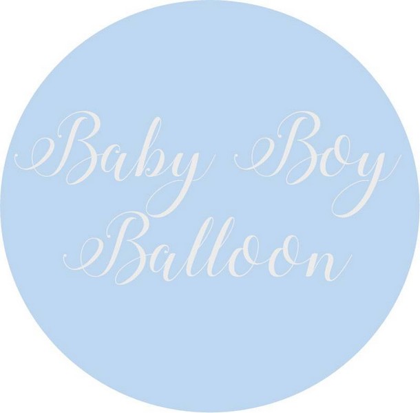 BABY BOY BALLOON