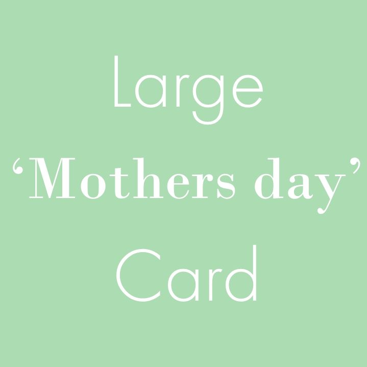 MOTHERS DAY CARD