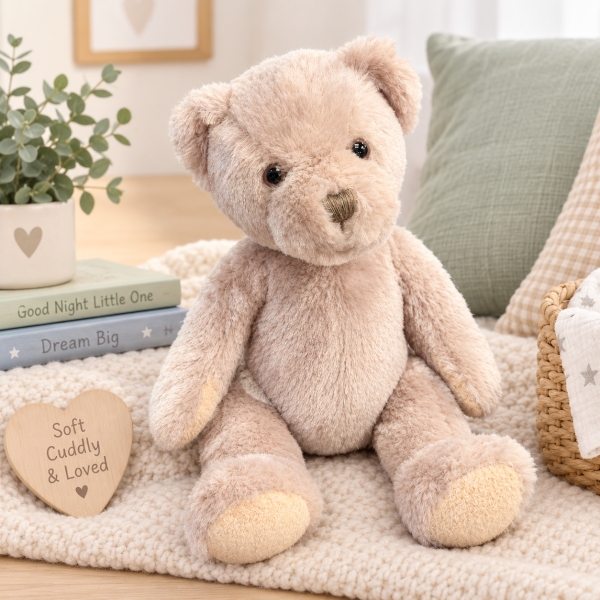 SOFT TOUCH BEIGE TEDDY BEAR