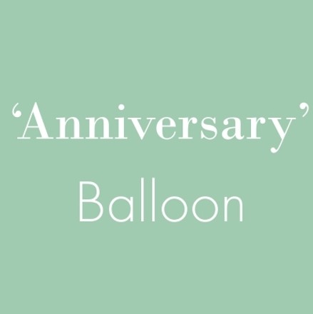 ANNIVERSARY BALLOON