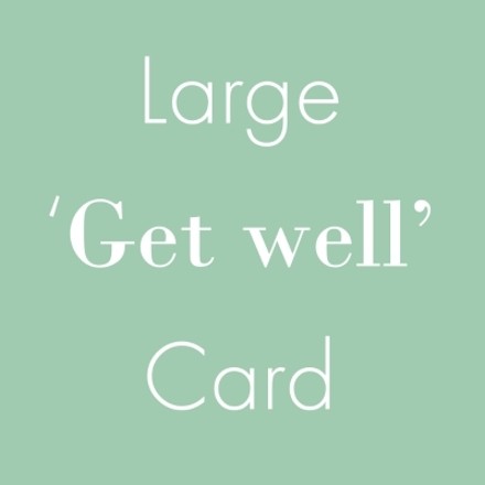 GET WELL CARD