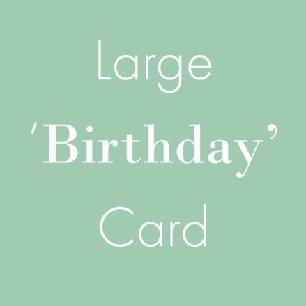 BIRTHDAY CARD