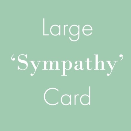 SYMPATHY CARD