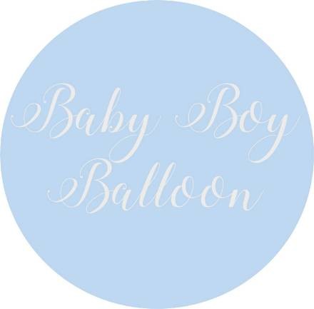 BABY BOY BALLOON