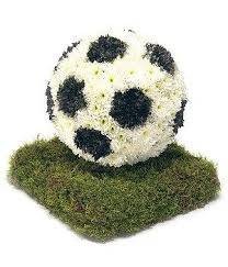Black and White Football