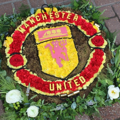 MAN UNITED BADGE