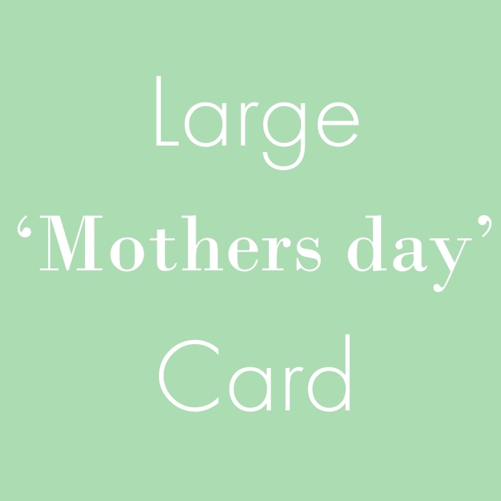 MOTHERS DAY CARD
